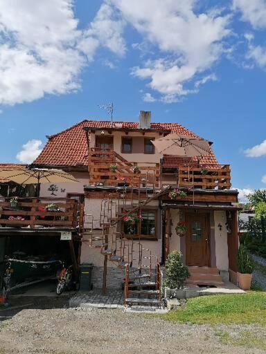 Ubytovani U Andilka Horní Planá Exteriör bild